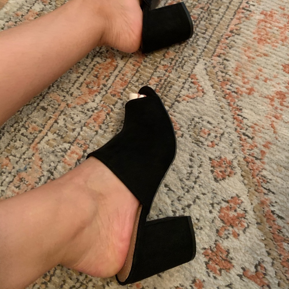 Black mules